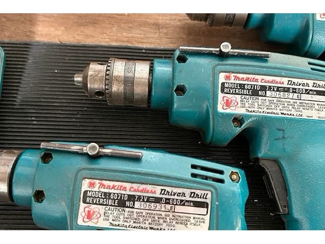 6 makita accu schroefmachines - afbeelding 9 van  10