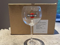 6 martini glazen