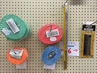 6 meetlatten en 1 voelersmaat, 7 spanbanden - afbeelding 1 van  2