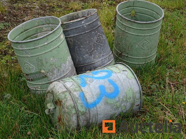 6 metalen bakken - afbeelding 1 van  3
