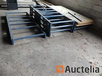 6 metalen pallets - afbeelding 1 van  6