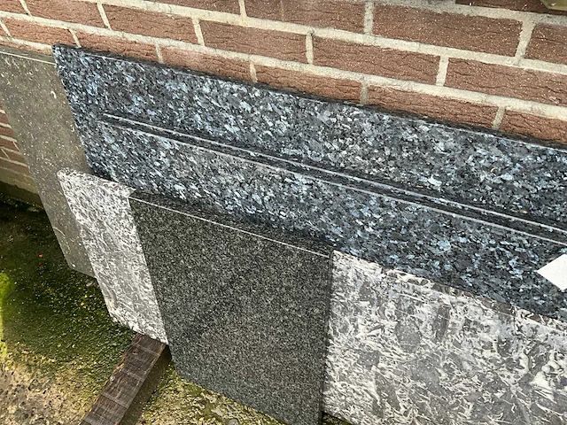 6 natuurstenen bladen - afbeelding 3 van  5