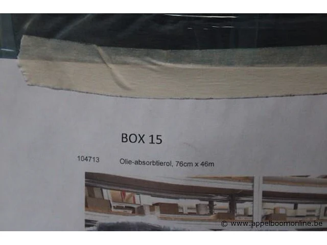 6 olie-absorbtierollen afm 0.75m x 46m - afbeelding 2 van  2