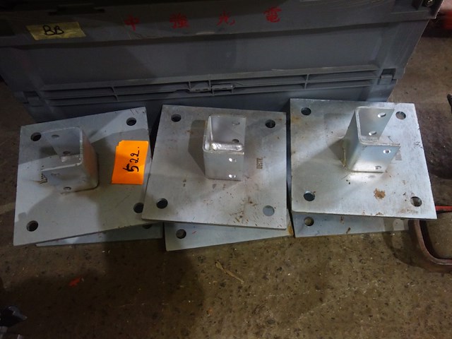 6 paalhouders - afbeelding 2 van  2