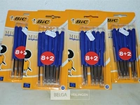 6 pakjes van 10 bic balpennen - afbeelding 1 van  3