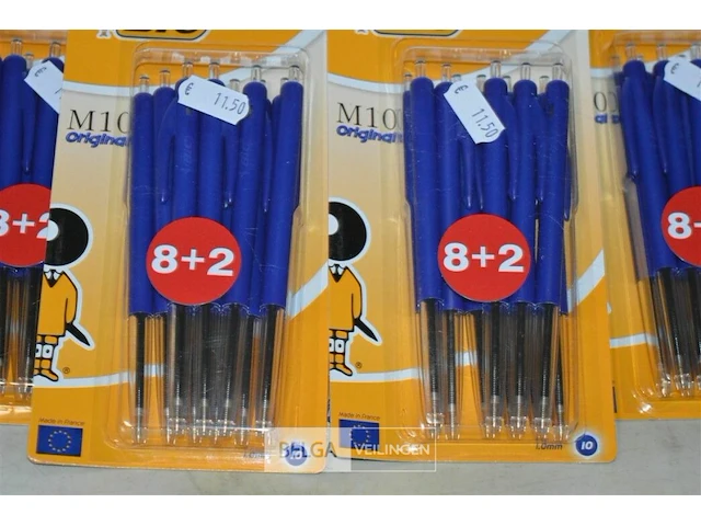6 pakjes van 10 bic balpennen - afbeelding 2 van  3