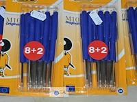 6 pakjes van 10 bic balpennen - afbeelding 2 van  3