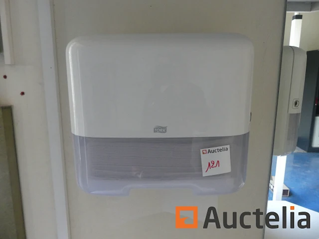 6 papierdispensers + 2 tork zeepdispensers - ref 010184-121 - afbeelding 11 van  11