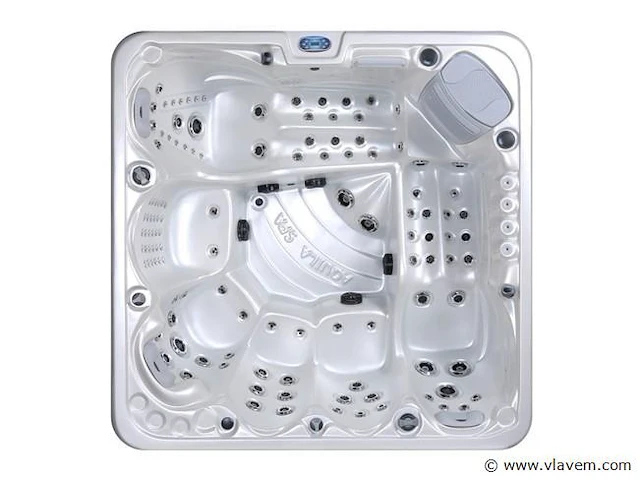 6 persoons outdoor spa met waterjets 230x230cm - afbeelding 9 van  17