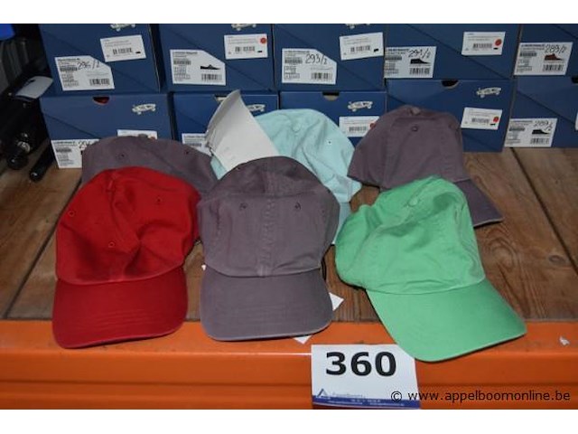 6 petjes colorful tu - afbeelding 1 van  2