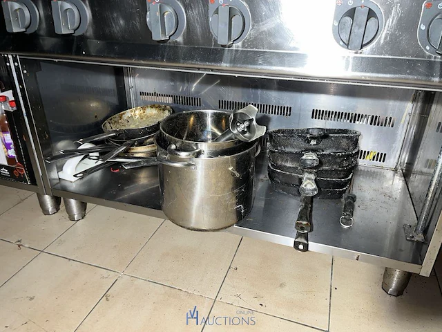 6-pits gasfornuis berto's - afbeelding 4 van  4