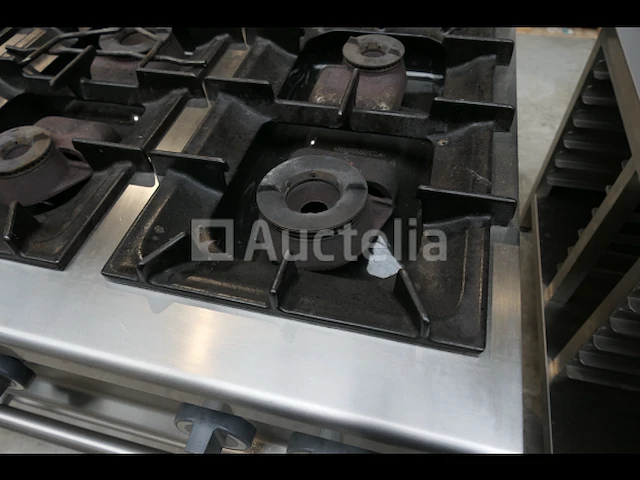 6-pits gasfornuis + geïntegreerde ovens olis 769-cgu-ce - afbeelding 5 van  16