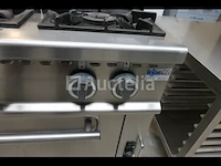 6-pits gasfornuis + geïntegreerde ovens olis 769-cgu-ce - afbeelding 8 van  16