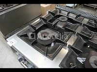6-pits gasfornuis + geïntegreerde ovens olis 769-cgu-ce - afbeelding 9 van  16