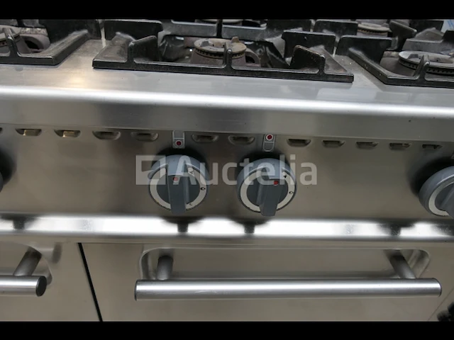 6-pits gasfornuis + geïntegreerde ovens olis 769-cgu-ce - afbeelding 14 van  16