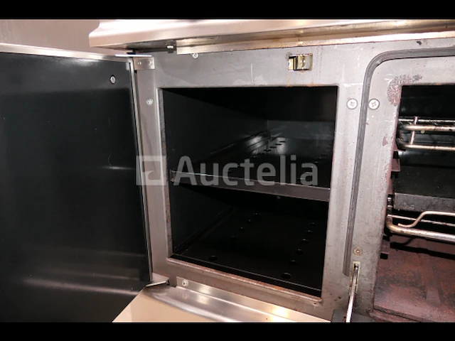 6-pits gasfornuis + geïntegreerde ovens olis 769-cgu-ce - afbeelding 15 van  16