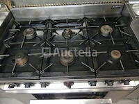 6-pits gasfornuis met mbm oven - afbeelding 4 van  10