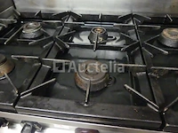 6-pits gasfornuis met mbm oven - afbeelding 5 van  10