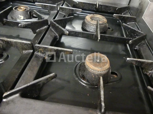 6-pits gasfornuis met mbm oven - afbeelding 6 van  10