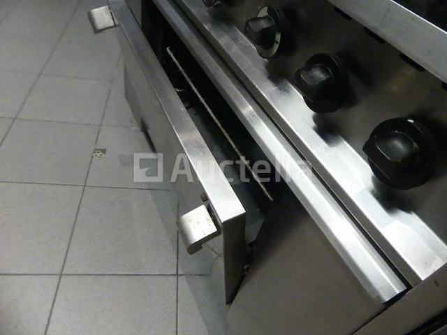 6-pits gasfornuis met mbm oven - afbeelding 9 van  10