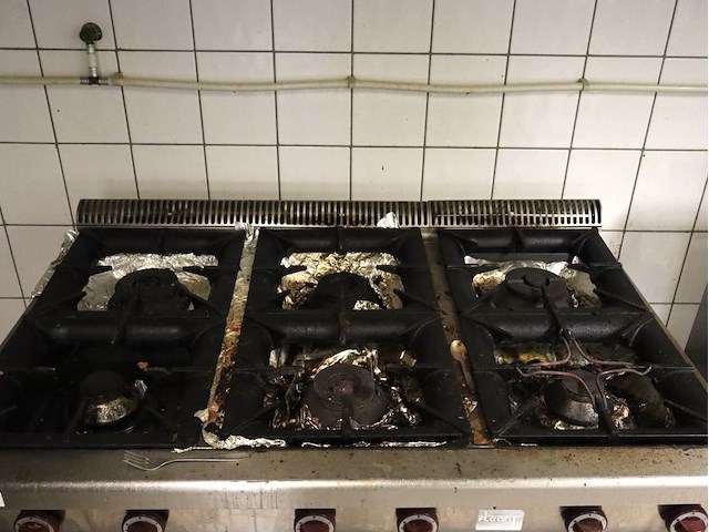 6 pits gasvuur diamond - afbeelding 2 van  4