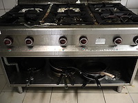 6 pits gasvuur diamond - afbeelding 3 van  4