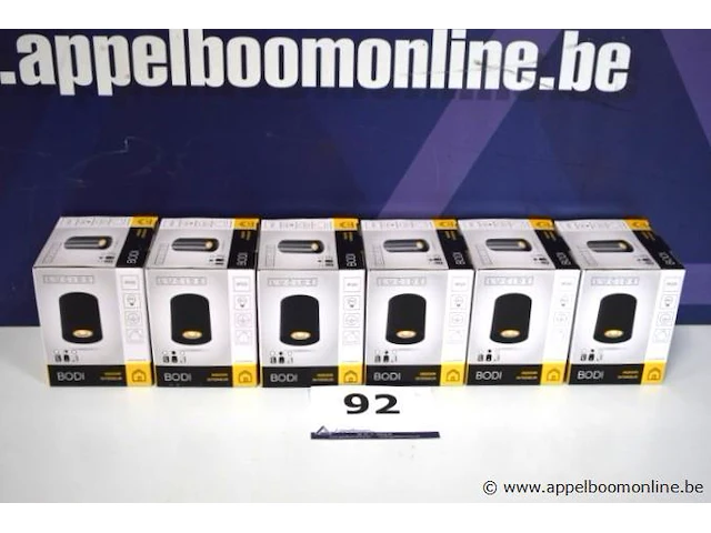 6 plafondspots lucide bodi - afbeelding 1 van  2