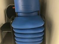 6 pvc stapelstoel - afbeelding 3 van  3