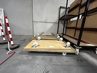 6 rolkarren - afbeelding 1 van  3