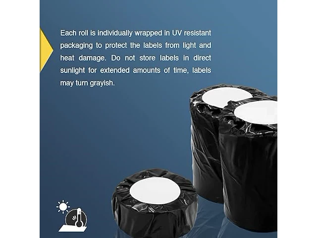 6 rollen dk-11208 grote oranje adreslabels compatibel met brother - afbeelding 4 van  5