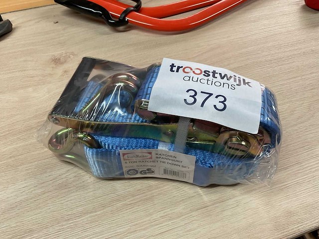 6 spanriemen met ratel - afbeelding 1 van  5