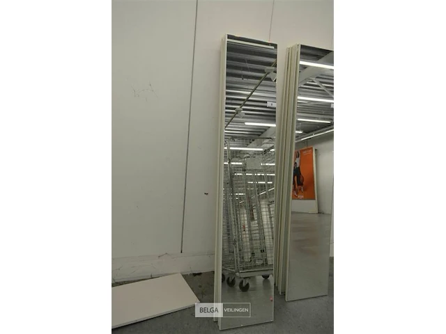 6 spiegels ± 40x200 - afbeelding 1 van  4