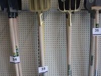 6 spitvorken plus 2 spades gille - afbeelding 1 van  3