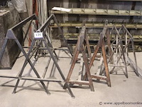 6 stalen schragen - afbeelding 1 van  1