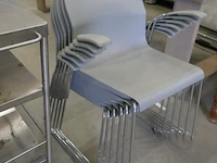 6 stapelbare design stoelen aida, voor magis - afbeelding 4 van  6