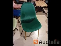 6 stoelen nieuw donkergroen - afbeelding 4 van  4