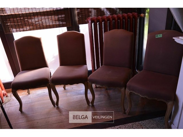 6 stoelen rustieke stijl - afbeelding 1 van  3