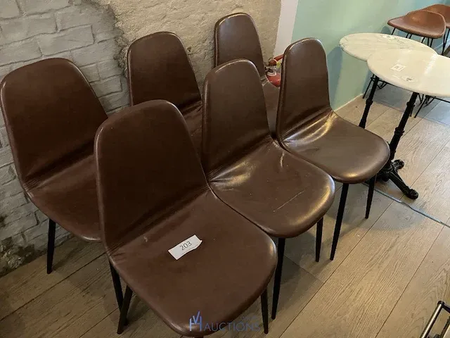 6 stoelen - afbeelding 1 van  4