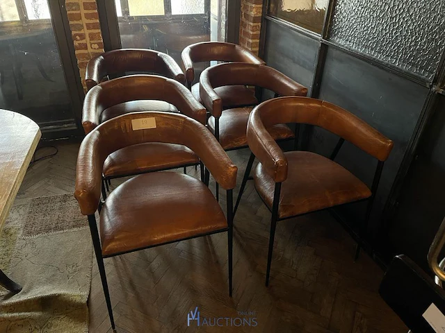 6 stoelen - afbeelding 1 van  3