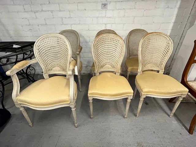 6 stoelen - afbeelding 1 van  6