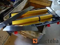 6 stukadoorsspatels met telescopische handgreep