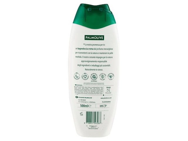 6 stuks - palmolive naturals - groene olijven en hydraterende melk - 500ml - afbeelding 2 van  3
