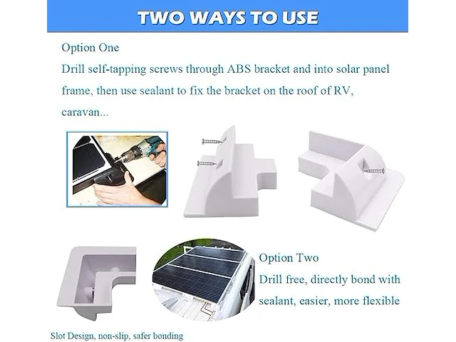 6 stuks zonnepaneel montagebeugel - afbeelding 4 van  4