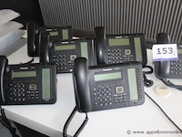 6 teelefoons panasonic - afbeelding 1 van  1