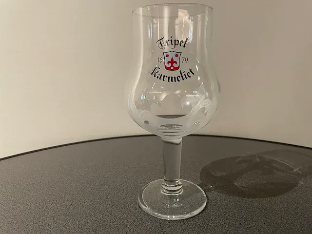 6 triple karmelietglazen - afbeelding 1 van  2
