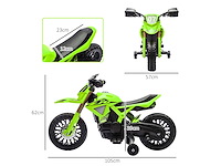 6 v elektrische kindermotorcross 2 motoren max. geluidseffecten 3 km/h - afbeelding 4 van  6