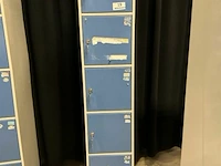 6-vaks lockerkast met sleutels - afbeelding 1 van  5