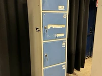 6-vaks lockerkast met sleutels - afbeelding 3 van  5