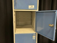 6-vaks lockerkast met sleutels - afbeelding 4 van  5