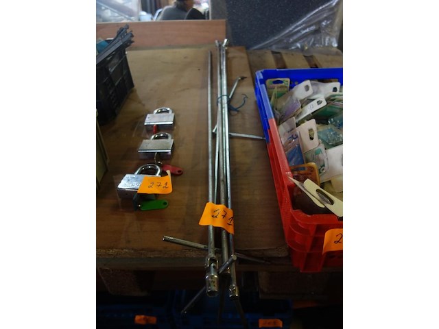 6 verlengstokken potsleutels - afbeelding 1 van  3